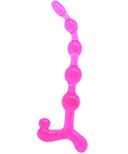 BAILE - BENDY TWIST PINK ANAL BALLS BAILE - BENDY TWIST PINK ANAL BALLS