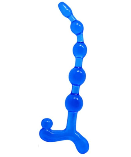 BAILE - BENDY TWIST BLUE ANAL BALLS BAILE - BENDY TWIST BLUE ANAL BALLS
