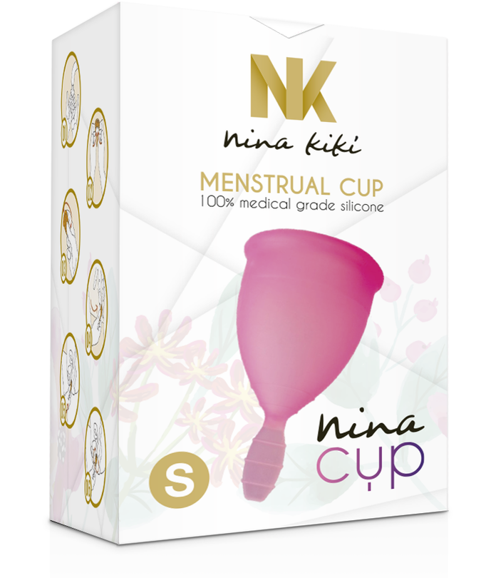 NINA KIKÍ - MENSTRUATIECUP ROZE - MAAT S