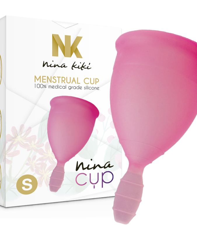 NINA KIKÍ - MENSTRUATIECUP ROZE - MAAT S