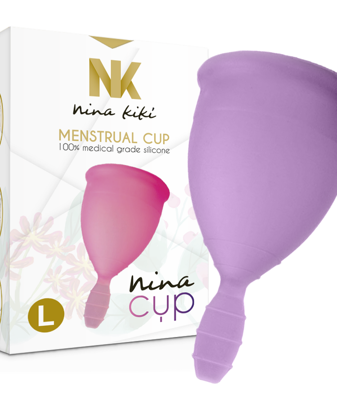 NINA KIKÍ - MENSTRUAL CUP PURPLE - SIZE L