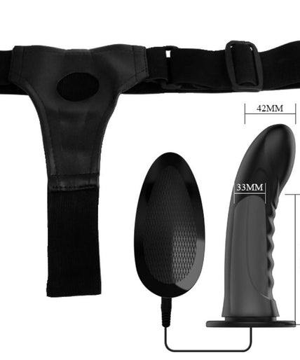 PRETTY LOVE - MARVIN STRAP ON WITH VIBRATION AND HOLLOW DILDO PRETTY LOVE - MARVIN STRAP ON WITH VIBRATION AND HOLLOW DILDO