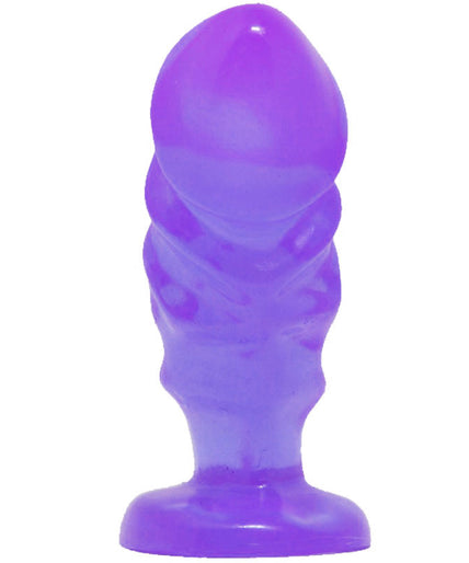 BAILE - UNISEX ANAL PLUG WITH LILAC SUCTION CUP BAILE - UNISEX ANAL PLUG WITH LILAC SUCTION CUP