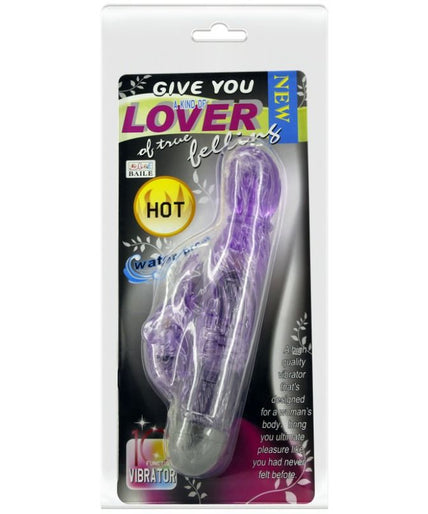 BAILE - GIVE YOU A KIND OF LOVER VIBRATOR WITH LILAC RABBIT 10 MODES BAILE - GIVE YOU A KIND OF LOVER VIBRATOR WITH LILAC RABBIT 10 MODES