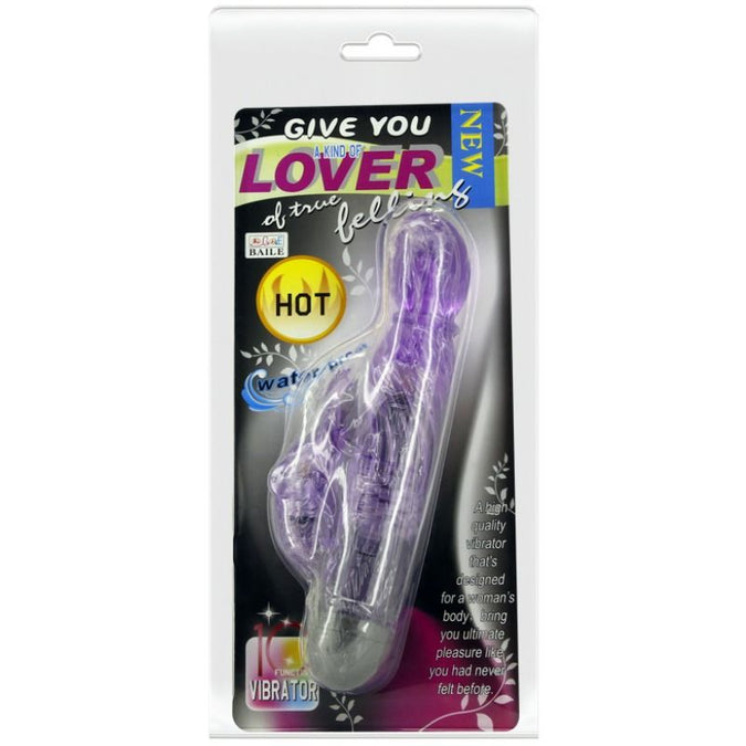 Baile – Geef Je Een Soort Minnaar Vibrator met Lila Konijn 10 Modi