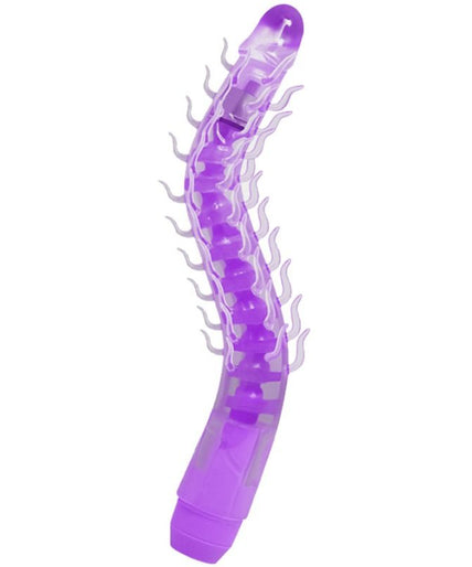 BAILE - FLEXI VIBE SENSUAL SPINE BENDABLE VIBRATING DILDO LILAC 23.5 CM BAILE - FLEXI VIBE SENSUAL SPINE BENDABLE VIBRATING DILDO LILAC 23.5 CM