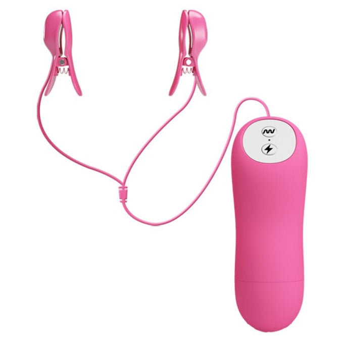 BAILE - ROMANTISCHE GOLVEN PIZZA'S MET VIBRATIE EN FUCHSIA ELEKTROSHOCK