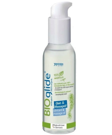 BIOGLIDE - BIOLOGISCH GLIJ- EN MASSAGE-OLIE 125 ML BIOGLIDE - BIOLOGISCH GLIJ- EN MASSAGE-OLIE 125 ML
