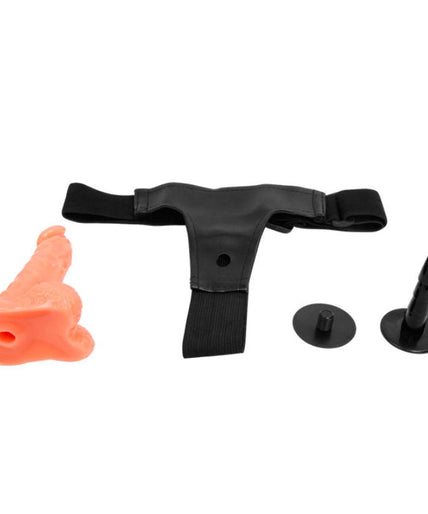 Baile – Harness With Realistic Penis And Ultra Passionate Adjustable Panties 15.5 Cm Baile – Harness With Realistic Penis And Ultra Passionate Adjustable Panties 15.5 Cm