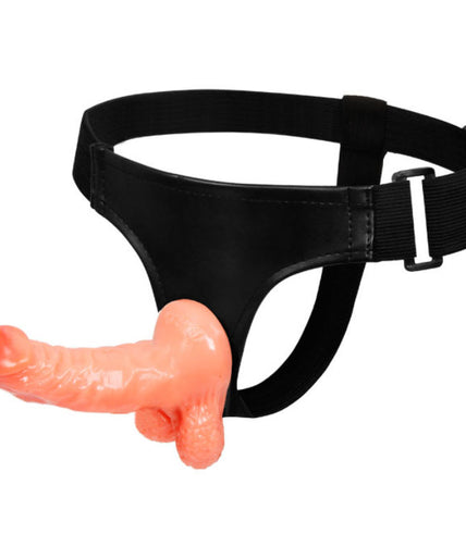 Baile – Harnas met realistische penis en ultra passionele verstelbare slipjes 15,5 cm Baile – Harnas met realistische penis en ultra passionele verstelbare slipjes 15,5 cm