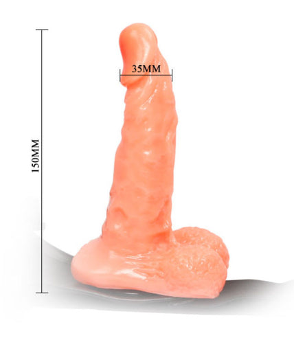 Baile – Harness With Realistic Penis And Ultra Passionate Adjustable Panties 15.5 Cm Baile – Harness With Realistic Penis And Ultra Passionate Adjustable Panties 15.5 Cm