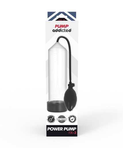 Pump Addicted – Rx3 Transparent Pump Addicted – Rx3 Transparent
