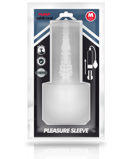 PUMP ADDICTED - PLEASURE SLEEVE MASTURBATOR MAAT M PUMP ADDICTED - PLEASURE SLEEVE MASTURBATOR MAAT M