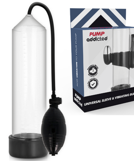 Pump Addicted – Rx3 Transparante Vibrator Pump Addicted – Rx3 Transparante Vibrator