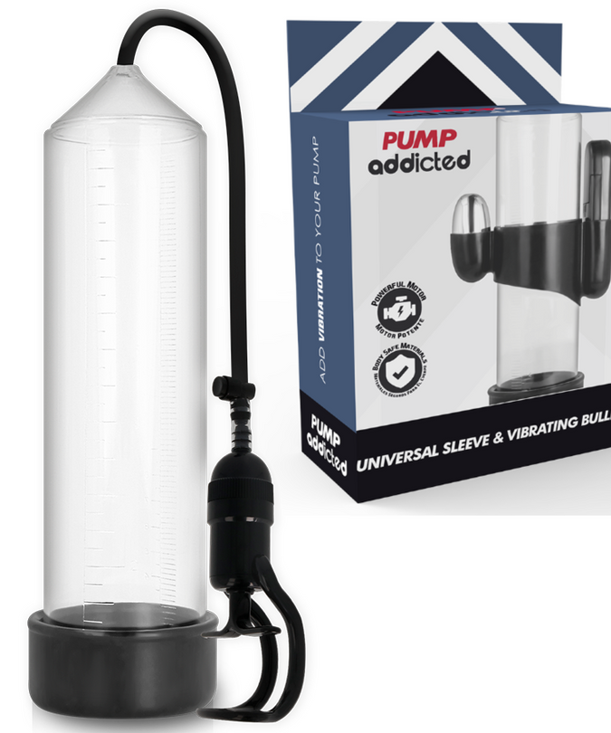 PUMP ADDICTED - RX5 TRANSPARANTE VIBRATOR