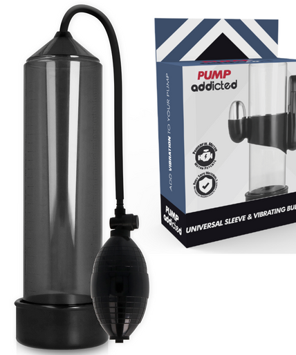 PUMP ADDICTED - RX3 ZWARTE VIBRATOR PUMP ADDICTED - RX3 ZWARTE VIBRATOR