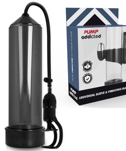 PUMP ADDICTED - RX5 ZWARTE VIBRATOR PUMP ADDICTED - RX5 ZWARTE VIBRATOR