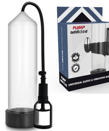 PUMP ADDICTED - RX7 TRANSPARANTE VIBRATOR PUMP ADDICTED - RX7 TRANSPARANTE VIBRATOR