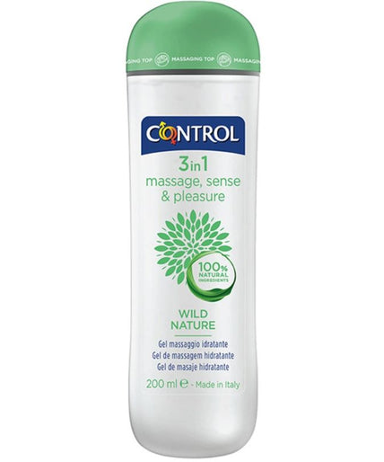 CONTROL - WILD NATURE MASSAGEGEL 3-IN-1 200 ML CONTROL - WILD NATURE MASSAGEGEL 3-IN-1 200 ML