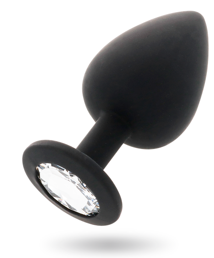 INTENSE - SHELKI M ANAL PLUG BLACK INTENSE - SHELKI M ANAL PLUG BLACK