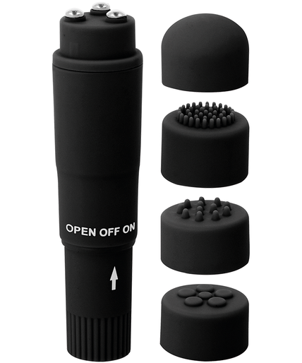 GLOSSY - KURT POCKET MASSAGER BLACK GLOSSY - KURT POCKET MASSAGER BLACK
