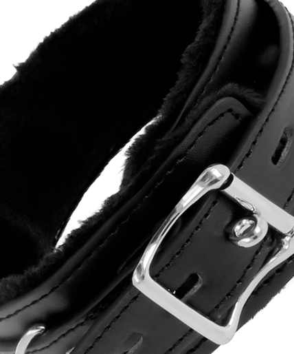 DARKNESS - COMFORTABLE POSTURE NECKLACE WITH LEATHER CHAIN DARKNESS - COMFORTABLE POSTURE NECKLACE WITH LEATHER CHAIN