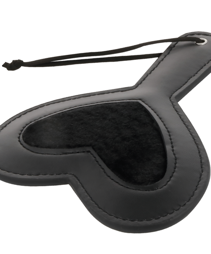 DARKNESS - BLACK FETISH LOVE VELOR PADDLE DARKNESS - BLACK FETISH LOVE VELOR PADDLE