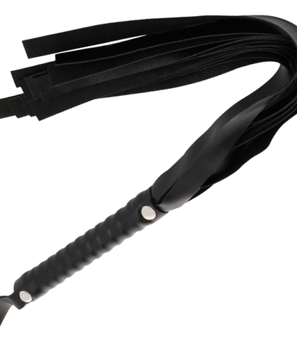 DARKNESS - BLACK BONDAGE WHIP 51 CM DARKNESS - BLACK BONDAGE WHIP 51 CM