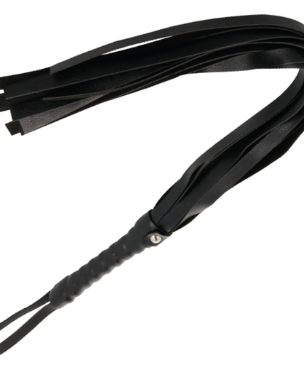 DARKNESS - BLACK BONDAGE WHIP 45 CM DARKNESS - BLACK BONDAGE WHIP 45 CM