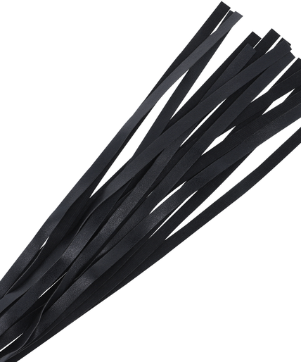 DARKNESS - BLACK BONDAGE WHIP 45 CM DARKNESS - BLACK BONDAGE WHIP 45 CM