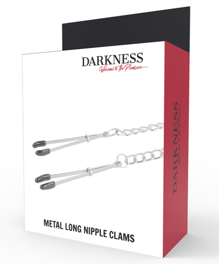 DARKNESS - ADJUSTABLE METAL NIPPLE Clamps DARKNESS - ADJUSTABLE METAL NIPPLE Clamps