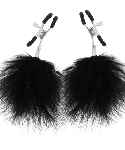 DARKNESS - POM-POM NIPPLE Clamps 2 DARKNESS - POM-POM NIPPLE Clamps 2