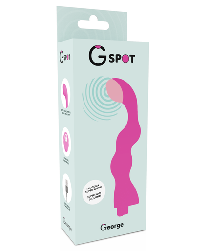 G-SPOT - GEORGE G-SPOT VIBRATOR GUM PINK G-SPOT - GEORGE G-SPOT VIBRATOR GUM PINK