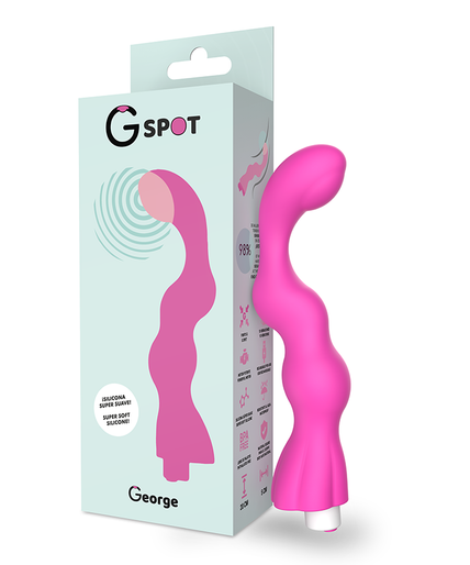 G-SPOT - GEORGE G-SPOT VIBRATOR GUM PINK G-SPOT - GEORGE G-SPOT VIBRATOR GUM PINK