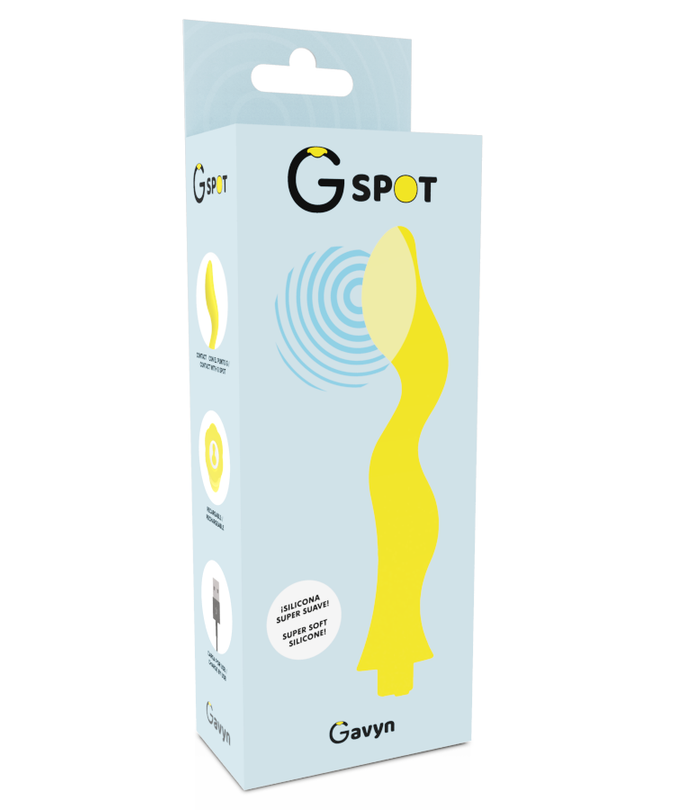 G-SPOT - GAVYN G-SPOT VIBRATOR YELLOW