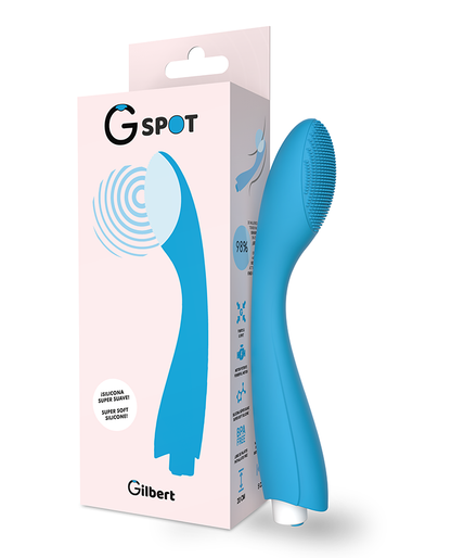 G-Spot – Gylbert G-Punkt Vibrator Türkisblau G-Spot – Gylbert G-Punkt Vibrator Türkisblau