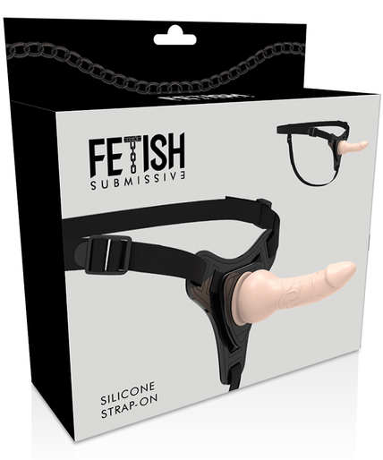 FETISH SUBMISSIVE HARNESS - FLESH REALISTIC SILICONE 16 CM FETISH SUBMISSIVE HARNESS - FLESH REALISTIC SILICONE 16 CM