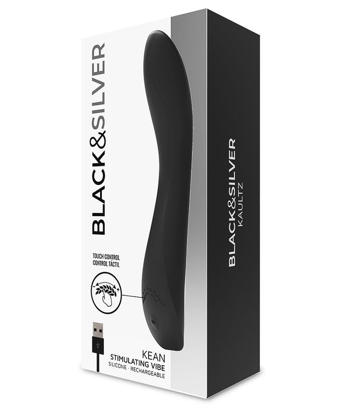 ZWART&ZILVER - KEAN VIBRATOR AANRAAKBEDIENING