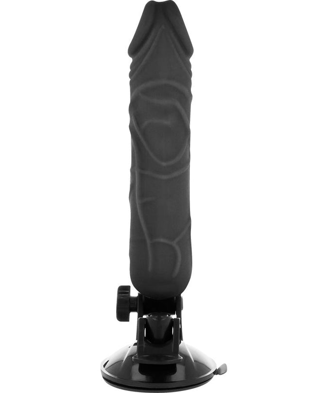 BASECOCK - REALISTIC VIBRATOR REMOTE CONTROL BLACK 20 CM -O- 4 CM