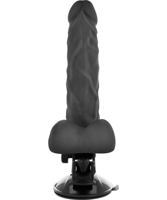 Basecock – Zwarte verstelbare vibrator met afstandsbediening 21 cm -O- 5 cm