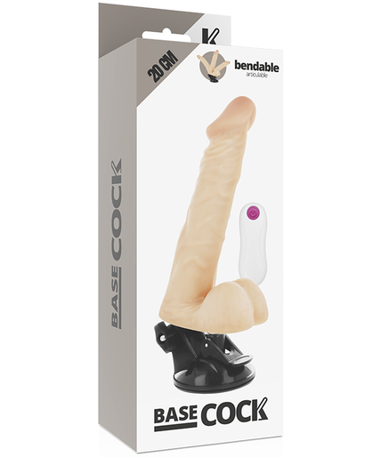 BASECOCK - REALISTIC ARTICULABLE REMOTE CONTROL FLESH 20 CM -O- 4.5 CM BASECOCK - REALISTIC ARTICULABLE REMOTE CONTROL FLESH 20 CM -O- 4.5 CM