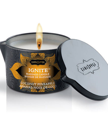 KAMASUTRA - KOKOSNOOT EN ANANAS MASSAGEKAARS 170GR KAMASUTRA - KOKOSNOOT EN ANANAS MASSAGEKAARS 170GR