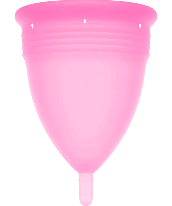 Stercup – Fda Silicone Menstrual Cup Pink – Size L