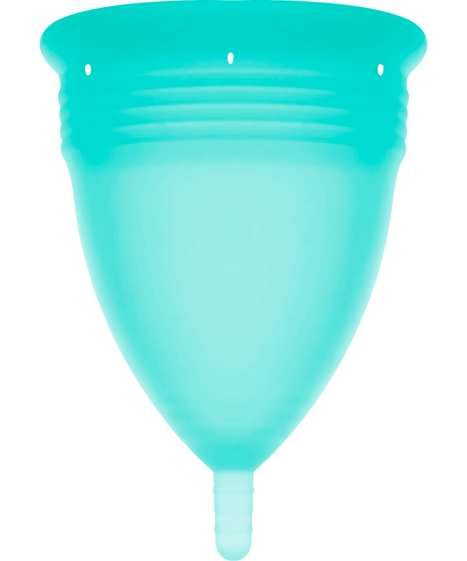 STERCUP - FDA SILICONE MENSTRUAL CUP AQUAMARINE - SIZE L