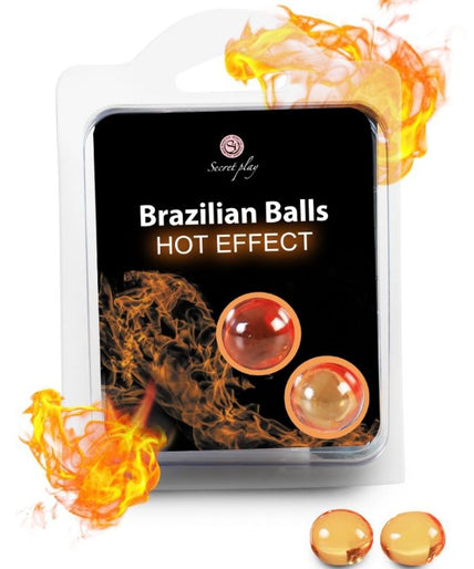 SECRETPLAY - BRAZILIAN BALLS WARMING EFFECT 2 UNITS SECRETPLAY - BRAZILIAN BALLS WARMING EFFECT 2 UNITS