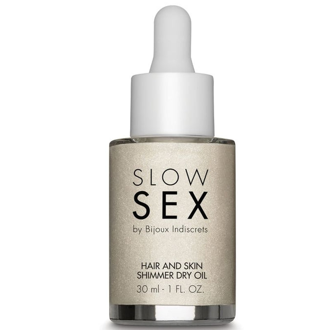 BIJOUX - SLOW SEX MULTIFUNCTIONEEL ILLUMINERENDE DROGE OLIE 30 ML