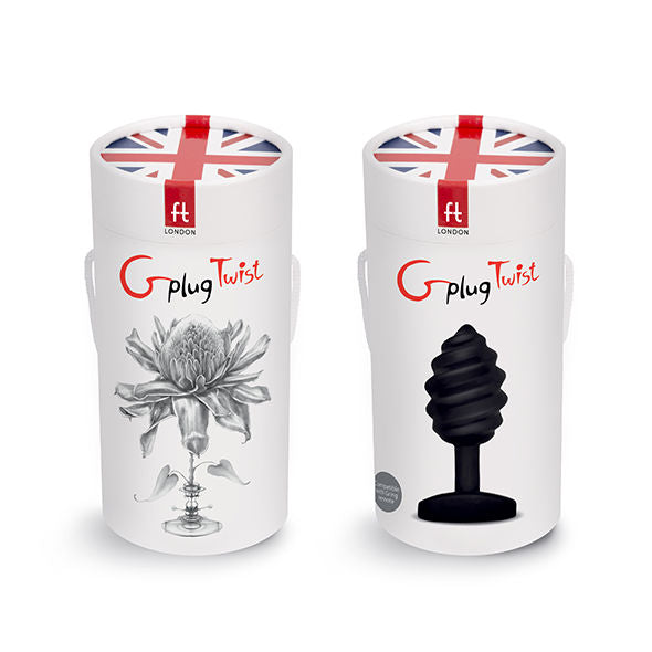 G-Vibe – Gplug Twist with Vibration Black