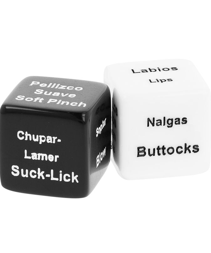 BLACK&SILVER - DICE FOR COUPLES ES/EN