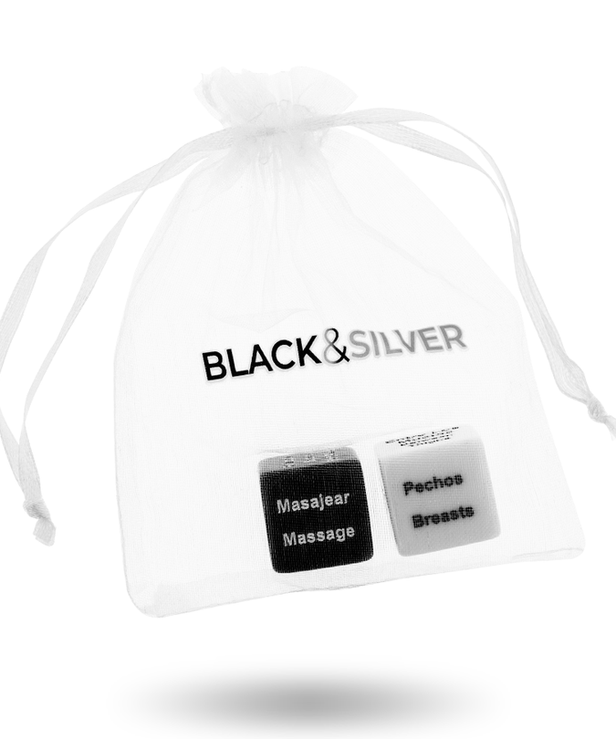 BLACK&SILVER - DICE FOR COUPLES ES/EN