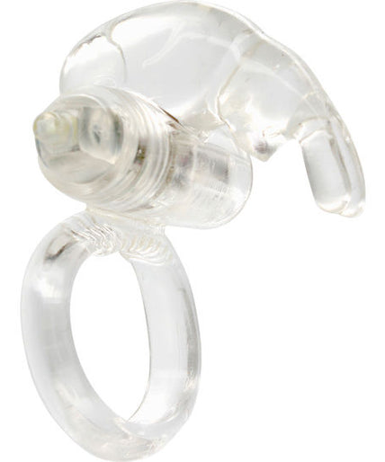 SEVEN CREATIONS - TRANSPARENT SILICONE VIBRATOR RING SEVEN CREATIONS - TRANSPARENT SILICONE VIBRATOR RING